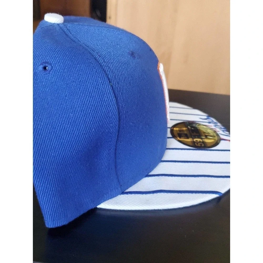 Los Angeles Dodgers Men's New Era 59FIFTY LA Logo MLB Baseball. 7 3/8